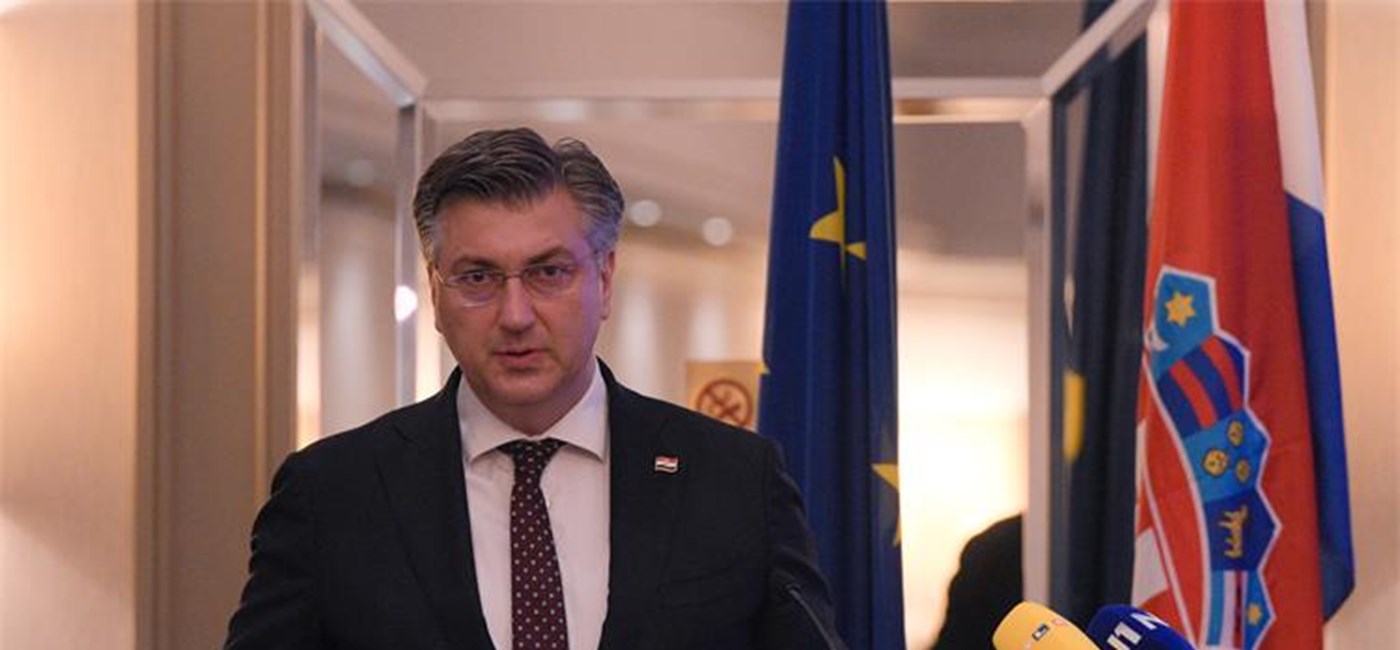 Plenković: Godina ulaska u eurozonu, Schengen i spajanja hrvatskog teritorija